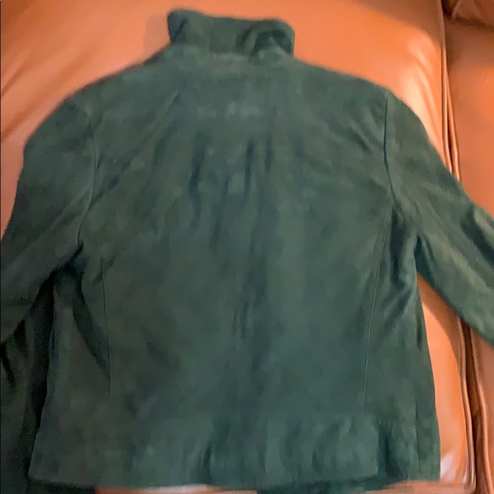 Ralp Lauren Lauren label sz dark green motto coat - Picture 5 of 5